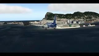 Gibraltar (LXGB) RNAV RWY 09 - Toliss A319 NEO Mod