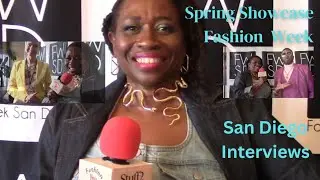 How to become a fashion designer |2024 FWSD Spring Showcase | Red Carpet Interviews