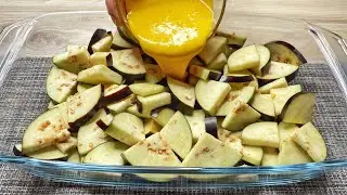 Just slice the eggplant! I cook 3 times a week! A simple eggplant dinner