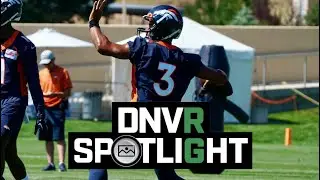 Behind The Scenes Of Russell Wilson's 1st Training Camp Practice As A Denver Bronco