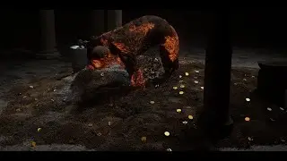 the sands of gold || Houdini grain & grain rigid pieces