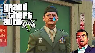 KILLING THE MAJOR GENERAL IN STORY MODE GTAV (NO MODS)