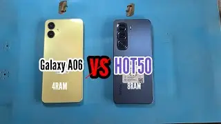 infinix hot50 vs galaxy a06 speed test