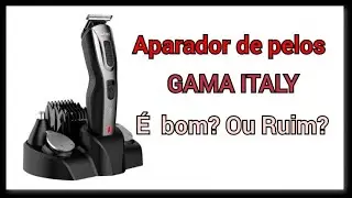 Aparador de pelos Gama Clipper, será que é  bom? ou ruim? Veja.