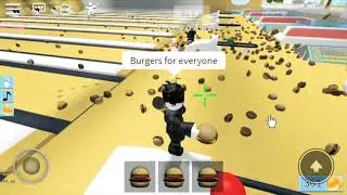Burgers and pizza for everyone!