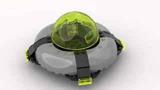 LEGO UFO Flying Saucer - LEGO MOCs