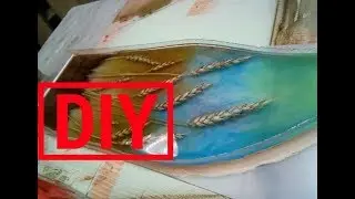 Простая идея необычной лампы из эпоксидной смолы !!! Как сделать лампу ценою  1000 евро!