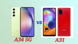 Samsung Galaxy A31 vs Galaxy A34 5G un salto necesario para ti.