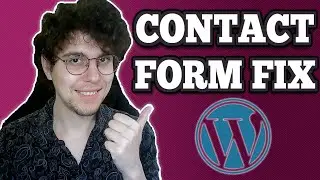 How To Fix WordPress Contact Form Not Sending Email