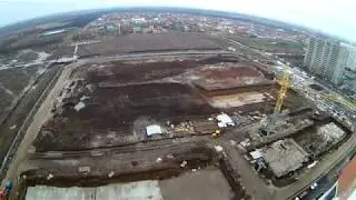 Переезд в Краснодар Район ККБ с высоты в гостях у Серёги