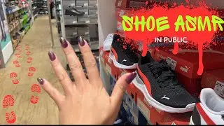 Shoe ASMR In Public 👠 👟