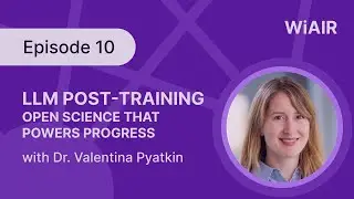 Open Science and LLMs, with Dr. Valentina Pyatkin
