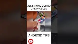 Iphone combo line problem solution  #iphone #comboline #solution