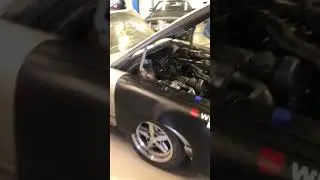 Mercedes R107 450SL twin turbo first start!!!