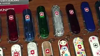 Mi colección Victorinox en 58mm
