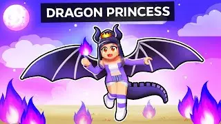 Playing as the DRAGON PRINCESS In Roblox!