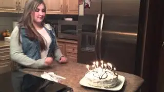 With her BVB cake lol