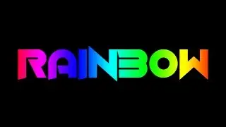 HOW TO MAKE RAINBOW TEXT ANIMATED ON PHOTOSHOP CS6 | TEXT GIF ANIMATED VIDEO TUTORIALS