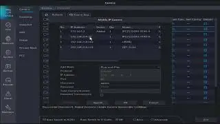 unv poe nvr - adding camera from the wan side on external poe switch