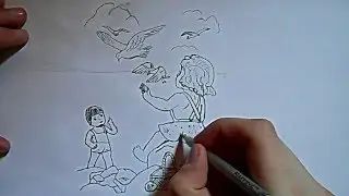 Видео: как нарисовать море?
