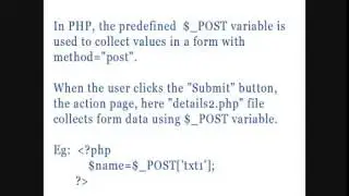 Php Tutorials: Basics 2 - Php Form Using Get, Post & Request Methods
