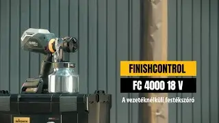 Wagner FinishControl 4000 akkumulátoros XVLP festékszóró rendszer