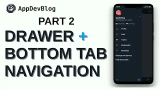 Drawer + BottomTab Navigation (Part 2) - Twitter | React Navigation v5 | React Native | AppDevBlog