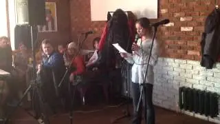 Мария Короткая, фрагмент выступления на мартовском слэме 2014