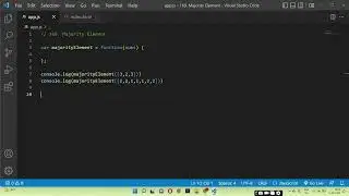 169 . Majority Element with JavaScript | Leetcode with javascript  in Hindi| 
