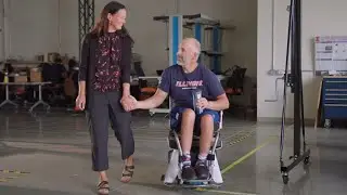 Wheelchair of the future, the ballbot (4K) (EMMY nominated)