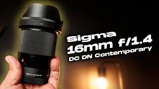 Me compre el Sigma 16mm  f1.4 DC DN Contemporary Lens (Sony E)