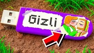 SEVGİLİMİN GİZLİ USB'sini BULDUM! - Minecraft