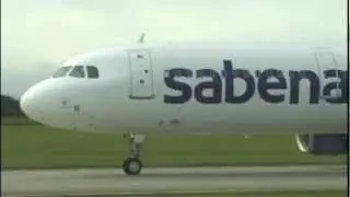 SABENA Cockpit A321 to Dublin (1999)