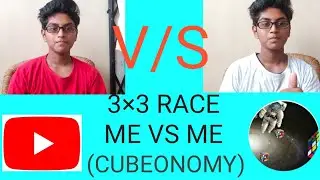 3×3 Race me vs me|CUBEONOMY|
