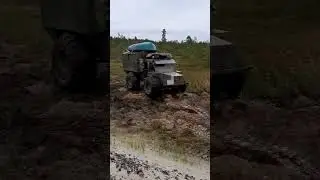 Болотоход с японским мотором Kubota