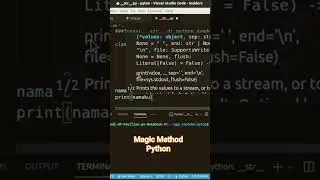 magic method python 