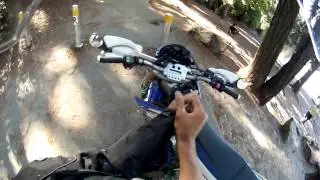 Ride 16: *37C=98.6F*AHHH-OOO-GAAA!!!* On the dual sport WR250R
