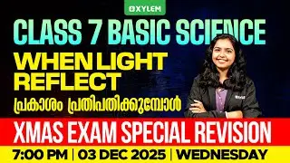 Class 7 Basic Science | When light Reflect : Xmas Exam Special Revision | Xylem Class 7