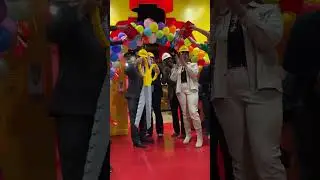Flying with LEGO scissors