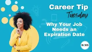 Why Your Job Needs an Expiration Date
