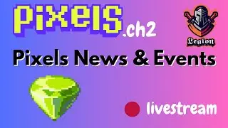 Chill Friday Livestream Pixels Online!!