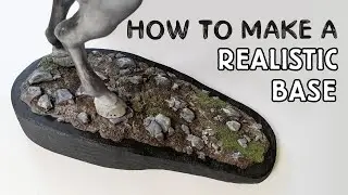 Making a Base for Your Model Horse (or anything really)