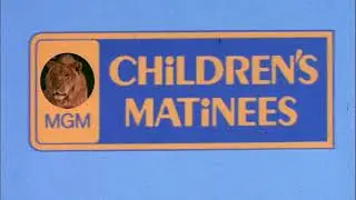 MGM Children's Matinees logo (1970)