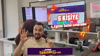 EĞİTİM SETİ ALMIŞ 5 KİŞİYE 1 YIL ÜCRETSİZ SERVİS TAKİP YAZILIMI | ÇEKİLİŞ #reklam