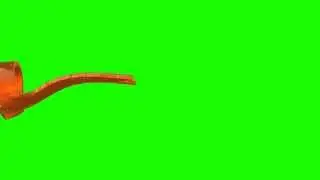gold arrow pointer in green screen free stock footage