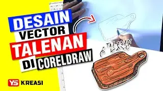#039 Desain vector talenan di coreldraw