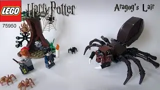 LEGO HARRY POTTER - Aragog's Lair - Set 75950 Speed Building Instructions
