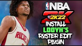 NBA 2K22 - Tutorial: How to install Looyh's plugin for roster modding support