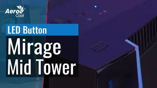 Mirage Mid Tower Case - How to Control the RGB Lighting with the PC LED Button