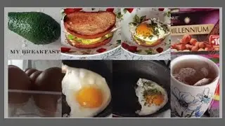 My breakfast ~08.03.2024~🥑🍳